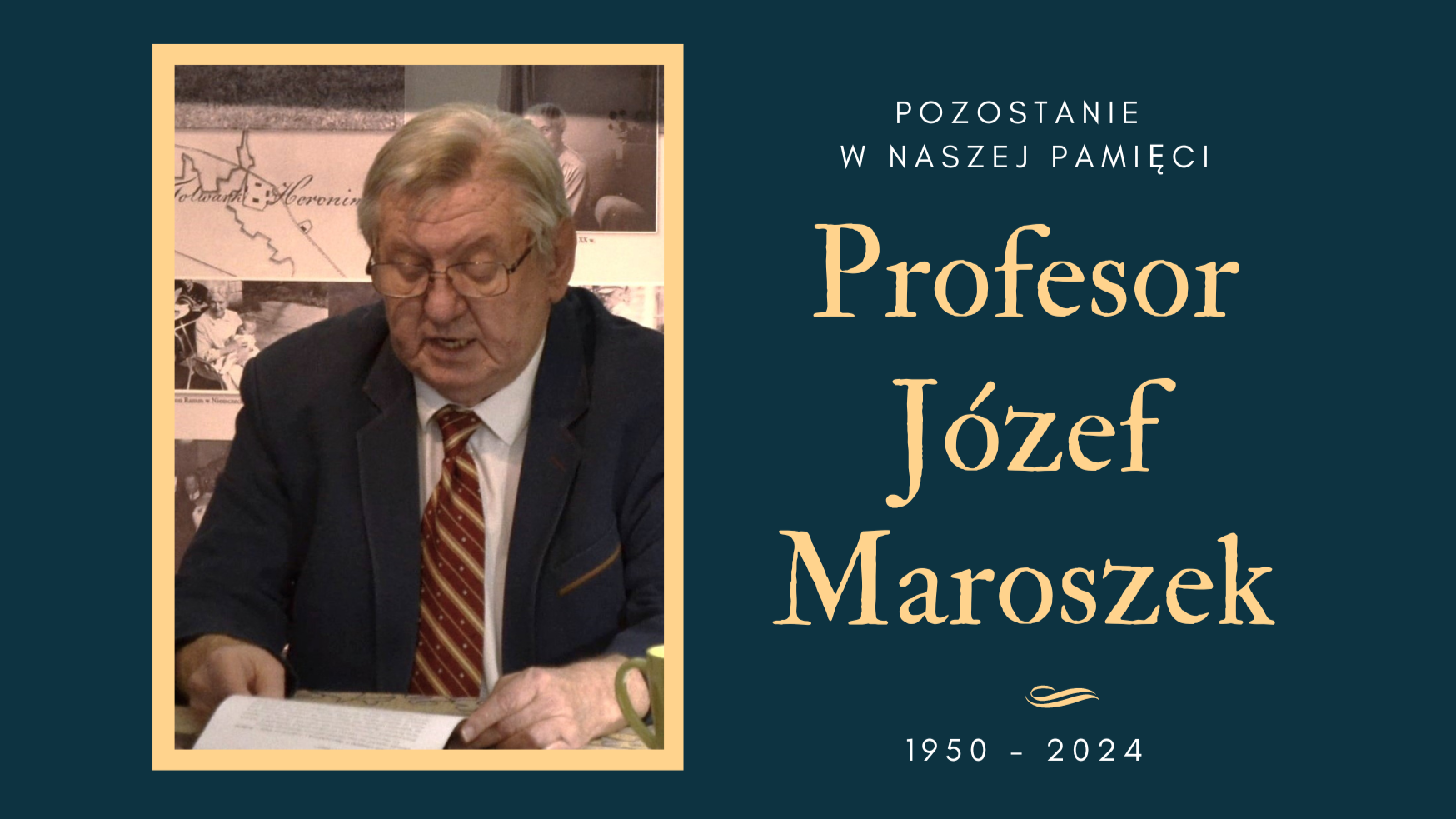 POŻEGNANIE PROFESORA MAROSZKA